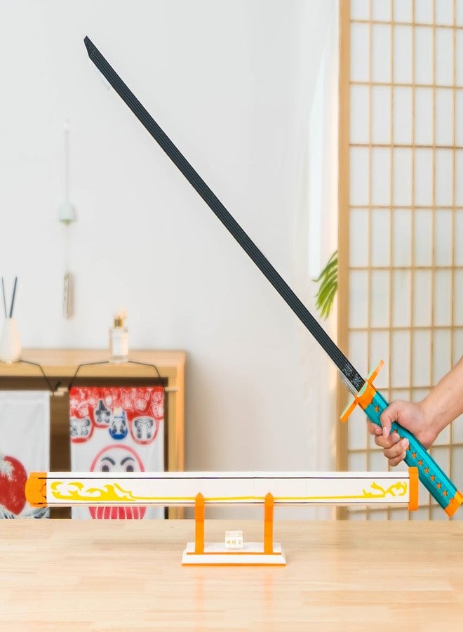 TOY PLAYER مجموعة بناء سيف كوتشو شينوبو من توي بلاير، متوافقة مع ليغو، مجموعة مكعبات بناء كاتانا، هدية للكبار - Image 5